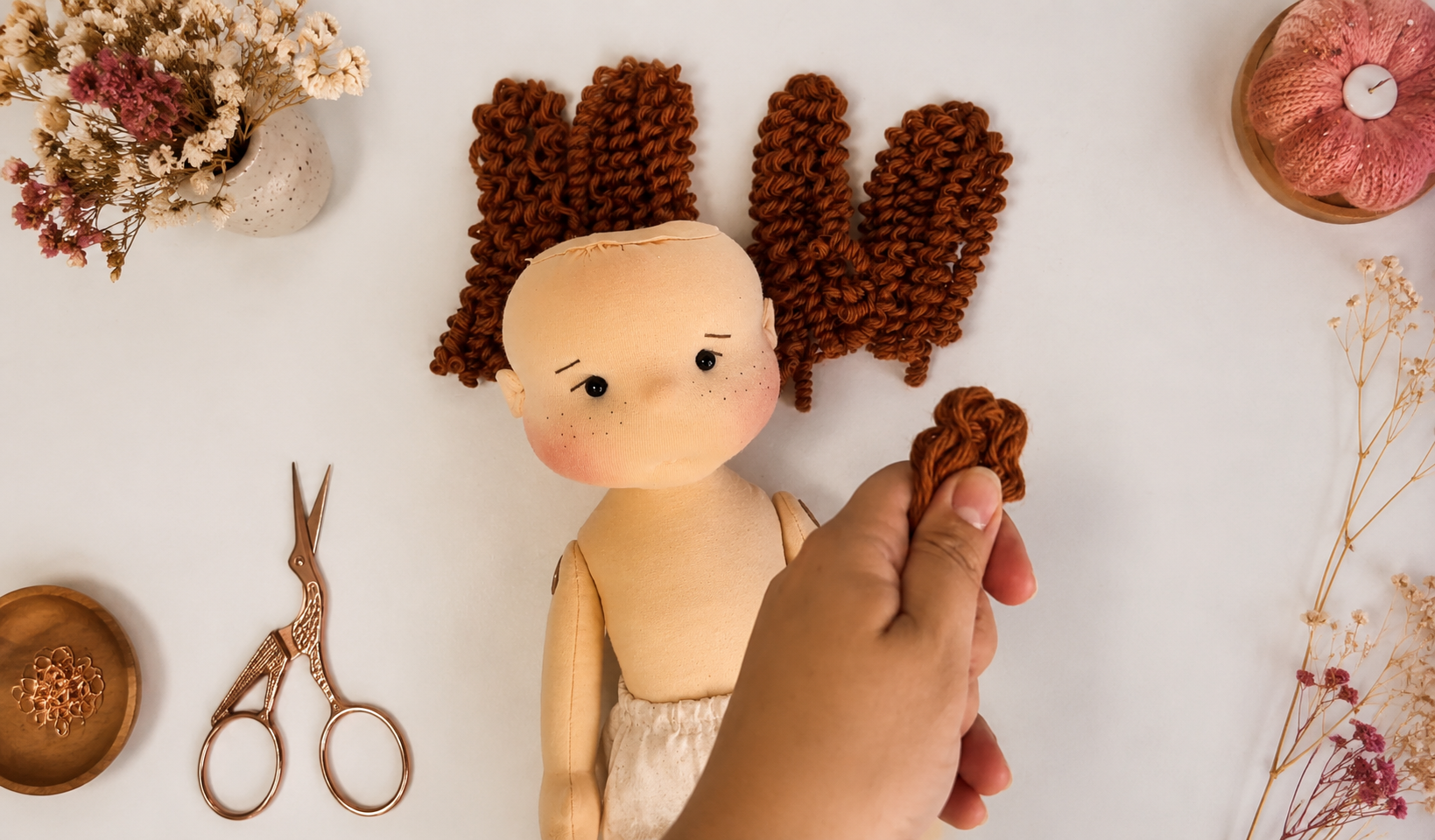 Aplicação do cabelo